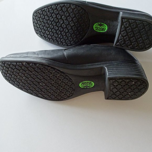 Tarantula Black Rubber Slip Resistant Work Dress Shoes - Picture 9 of 9